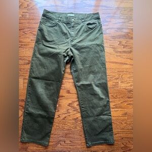 Jones New York Khaki Stretch Pants